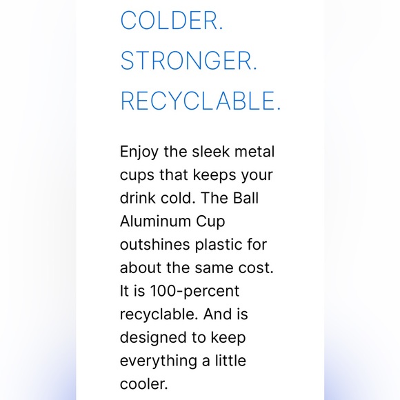 NEW 12 cups Ball ALUMINUM CUPS • 16 OZ • Lightweight + Sturdy • Recyclable - Picture 2 of 14